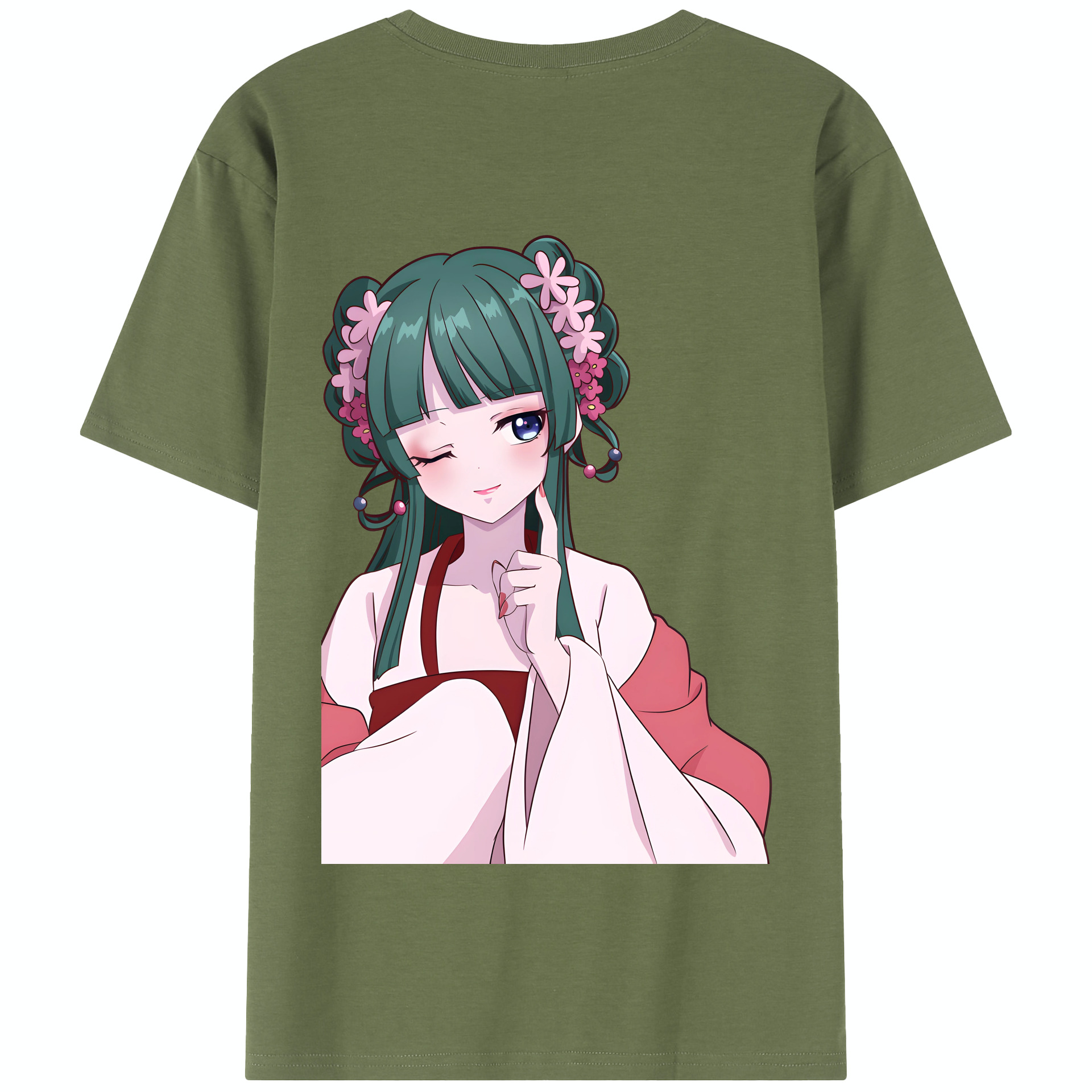 （画像用） 薬屋のひとりごと The Apothecary Diaries 綿100％半袖Tシャツ（背面プリント）